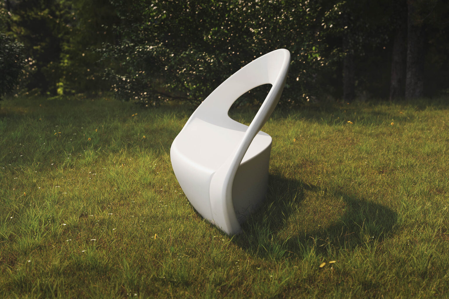 bench design rendering